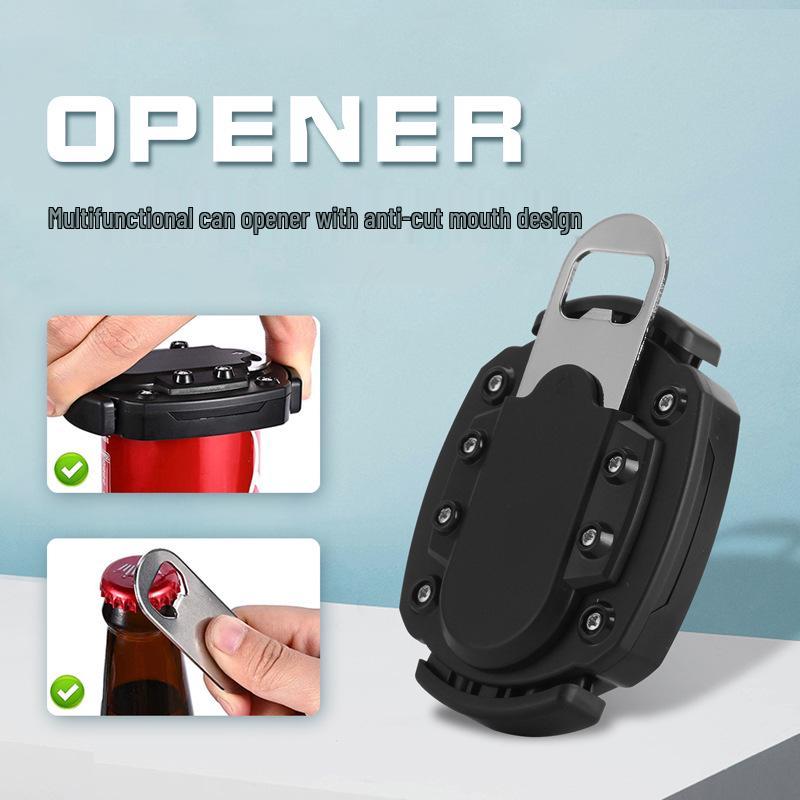 Multi-Function Stainless Steel Portable Can & Beer Opener