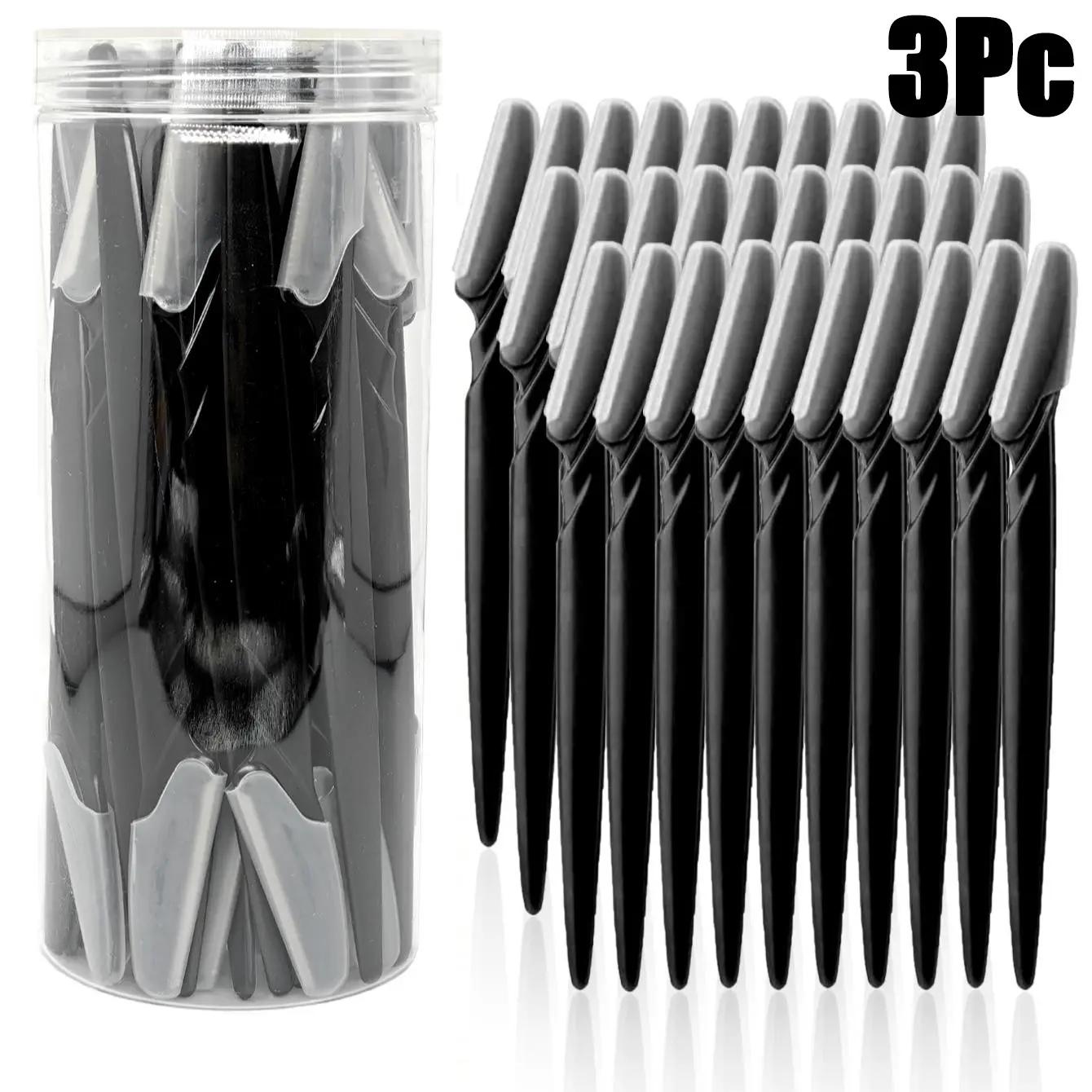 

5Pcs Dermaplaning Tools for Women, Multipurpose Face & Eyebrow Razors with Precision Covers чёрный
