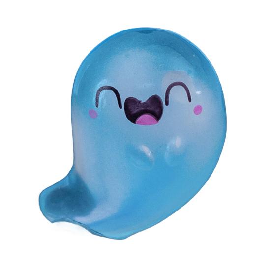 Glow in The Dark Mini Ghost Figures with Box Luminous Small Resin Ghost Figurine Miniature Ghost Garden Decor for Halloween Party Favors