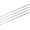 4pcs Outdoor Stainless Steel Collapsible Fire Bellows Blowing Tube Tool Camping Cooking