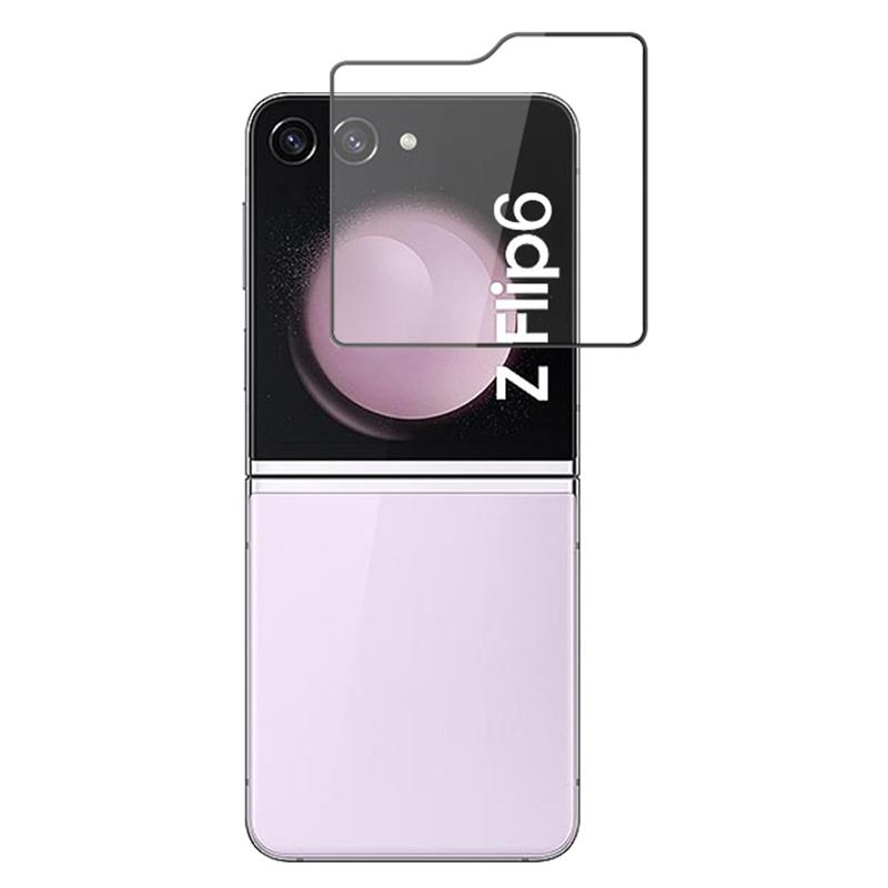 

MOCOLO For Samsung Galaxy Z Flip6 5G Rear Screen Protector Tempered Glass HD Clarity Film Black