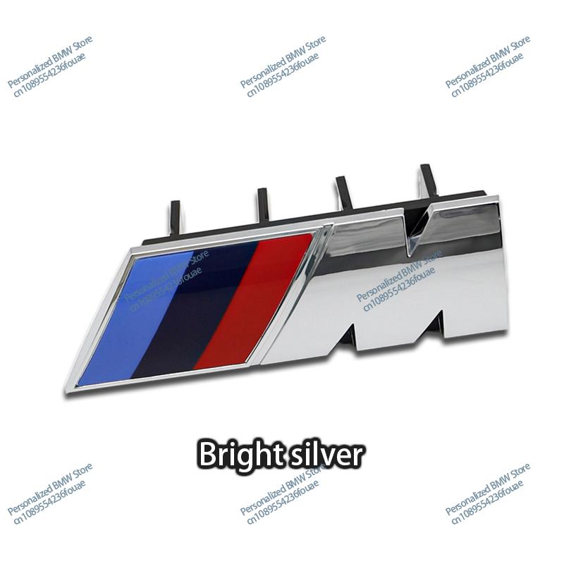 For BMW 5SE28 3D ABS M Logo Car Front Grille Badge For BMW X1 X2 X3 X4 X5 X6 F48 G01 E84 E83 F39 F10 F30 G11 G07 G86 G80 G60 E60 E46 Emblem