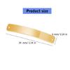 Curved Long Strips Shape Nose Rings Jewelry Part for Necklaces Bracelets Earrings Handmade Jewelry Making Supplies