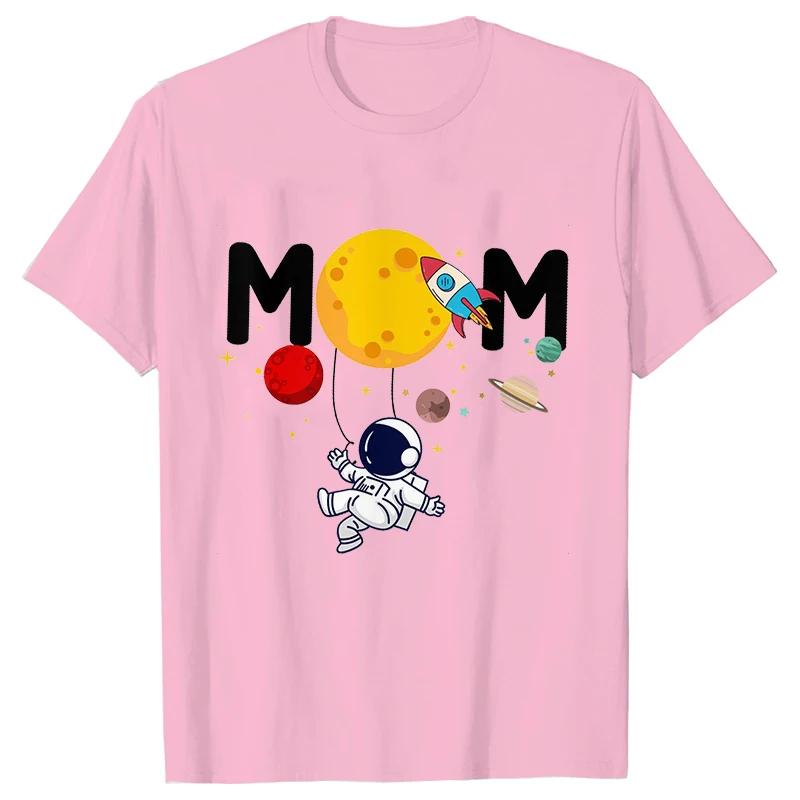 Astronaut Birthday T-shirts Family Astronaut Clothing Rocket Tshirts Short Sleeve Birthday Space Boys T-shirts Clothing