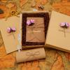 Uitnodigingsenvelop Cadeaubox Souvenir Retro Envelop Romantische Bloemen Decoratie Kantoorartikel Kaart Briefpapier Verpakking Houder