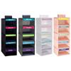 Foldable Kids Daily Clothes Organizer Side Pockets Closet Hanging Storage Bag  Socks