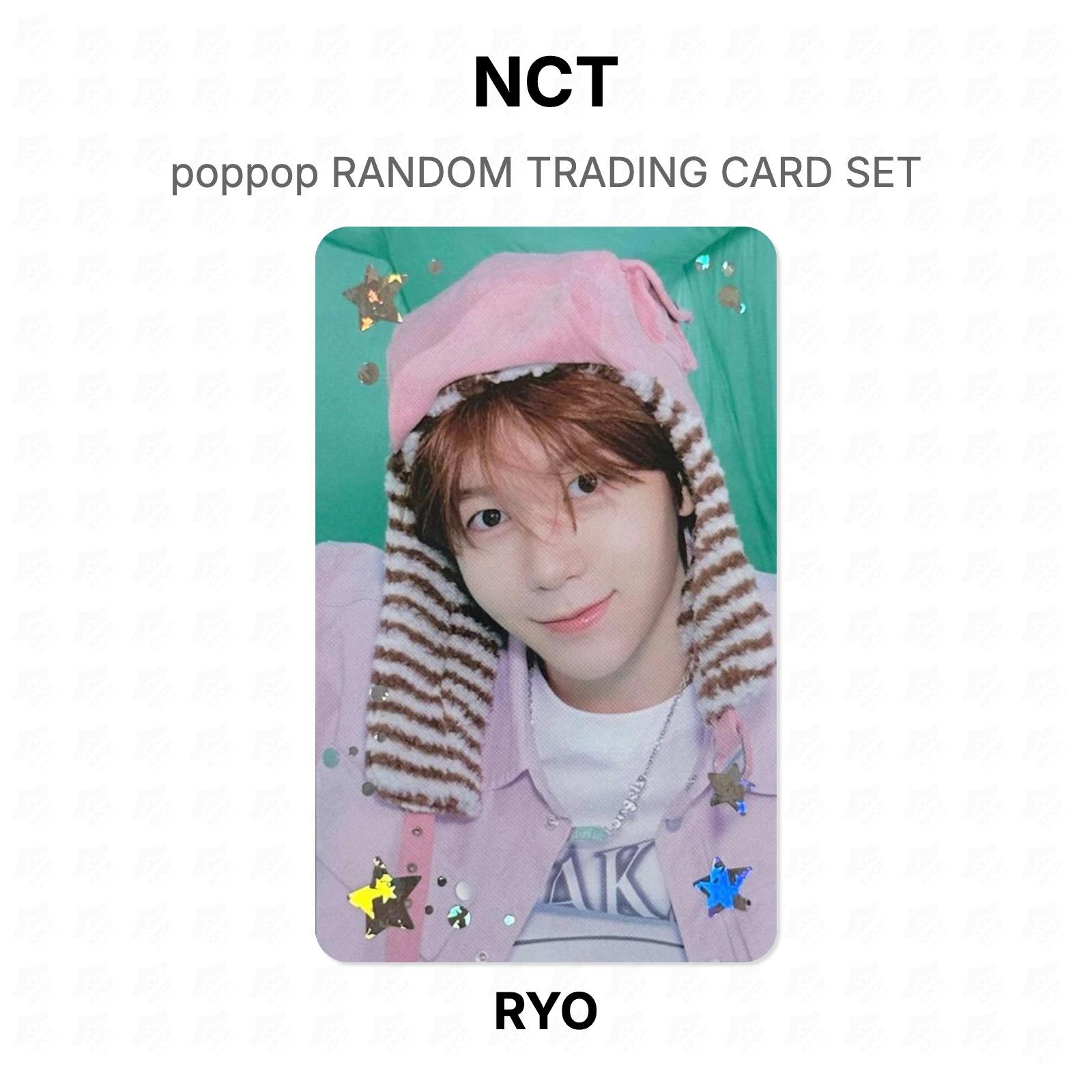 NCT poppop RANDOM TRADING CARD SET Official Photocard RYO