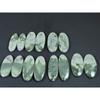 26-31 MM Natural Peace Jade Matched Pair Oval Cabochon Gemstone 7 Pair Lot C-772