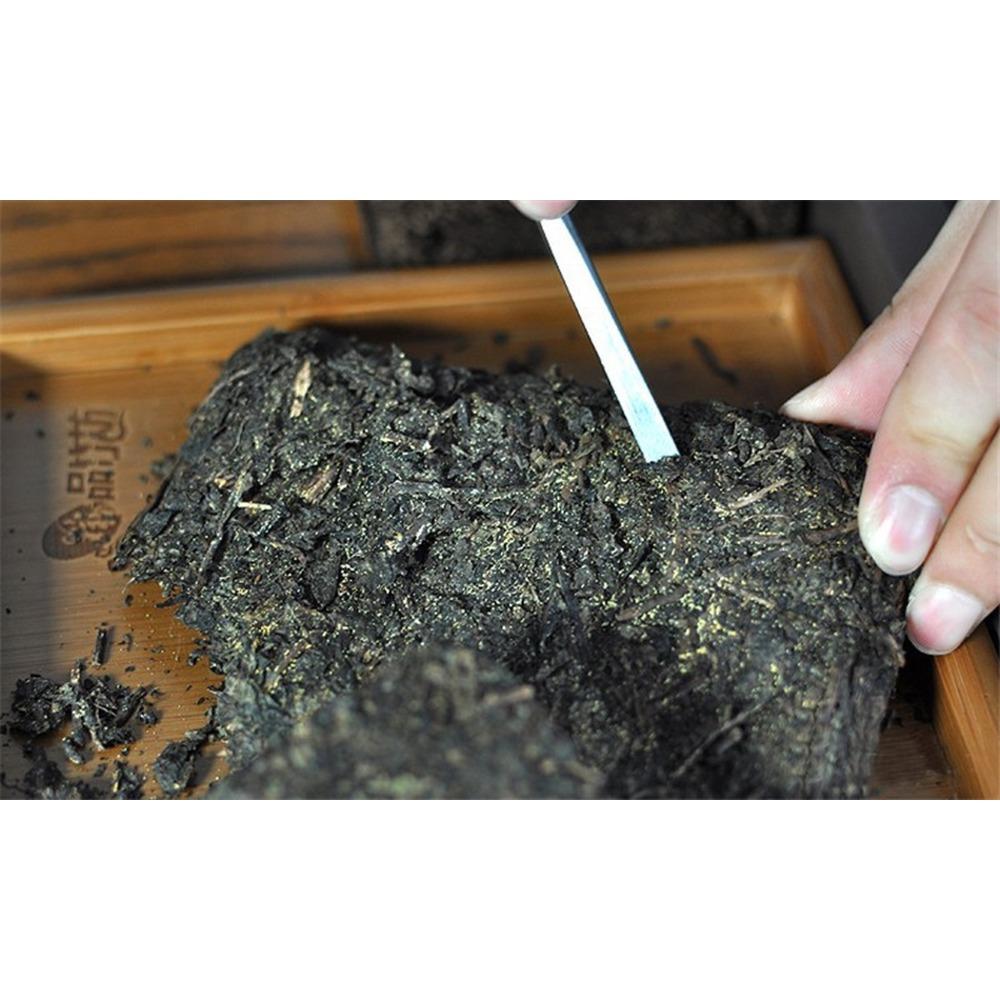 Hunan Dark Tea 338g Natural Chinese Black Tea Jinhua Fu Brick Antifatigue Health Tea