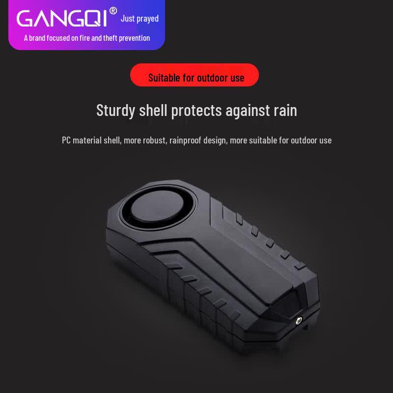 GANGQI Kabelloser Vibrations-Diebstahlalarm