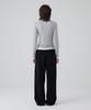 DANGLEDROP Dgdp Layered Basic Long Sleeve_Melange Grey