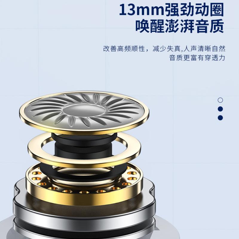 ANC Bluetooth Headset ENC Call Noise Reduction Wireless In-ear Smart HIFI Noise Reduction and Waterproof