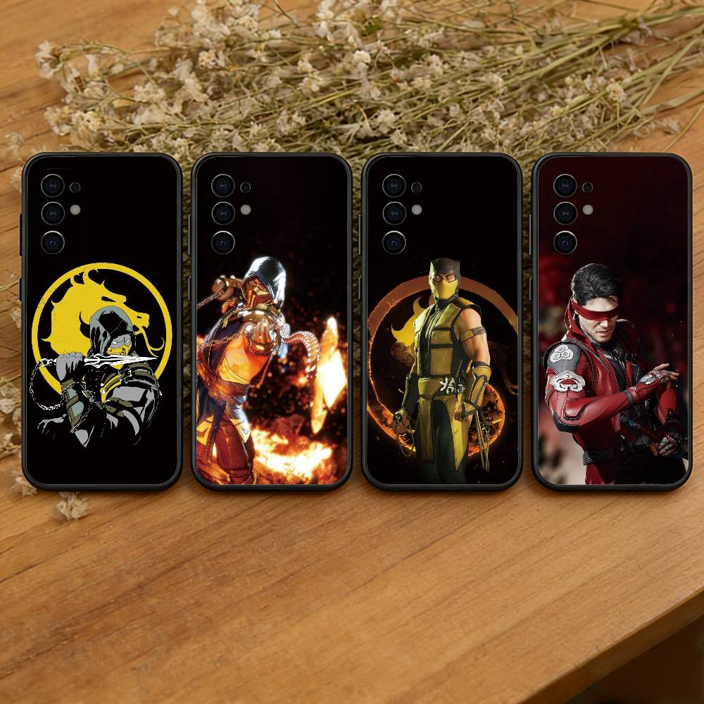 Mortal K-Kombat Game Phone Case For Samsung S25,S24,S21,S22,S23,S30,Ultra,S20,Plus,Fe,Soft Silicone Black Cover