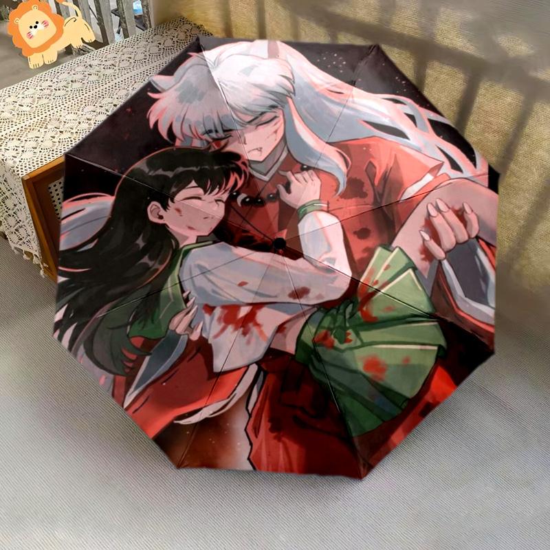 Fantasy Anime Artistry Folding umbrella Suitable for all seasons Suitable for all seasons Gift printing travel