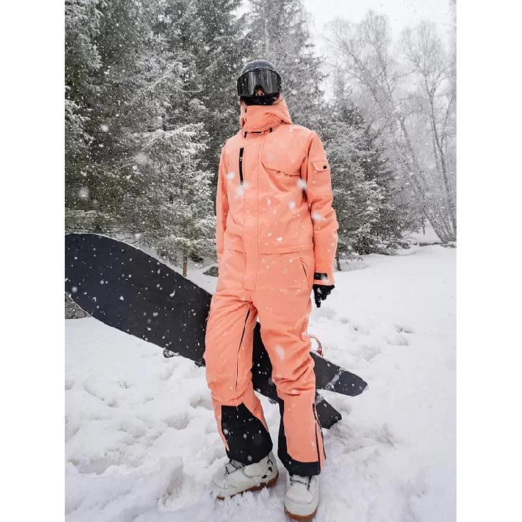 Airpose One-piece Ski Suit Waterproof  Breathable Snowboard Winter Workwear Pants Ski Jacket Women Men Snow Clothes skiing suit