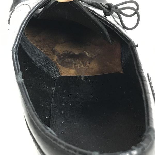 Made in Japan REGAL Business Dress Shoes U Tip Width Wide Size 25.0 Black(USED)