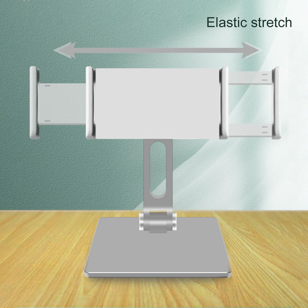Aluminum Alloy Tablet Stand   Foldable Cell Phone Holder for   Tablet Bedside   Supplies Silver