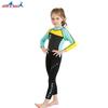 Girls' Long Sleeve 2.5MM Wetsuit: Thickened, Warm, UV-Protected One-Piece for Surfing and Snorkeling