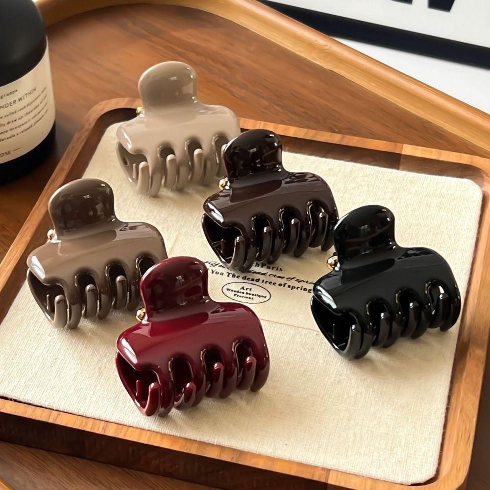 Vintage Hair Claw Mini Shark Clip Elegant Hair Clip Women Girls