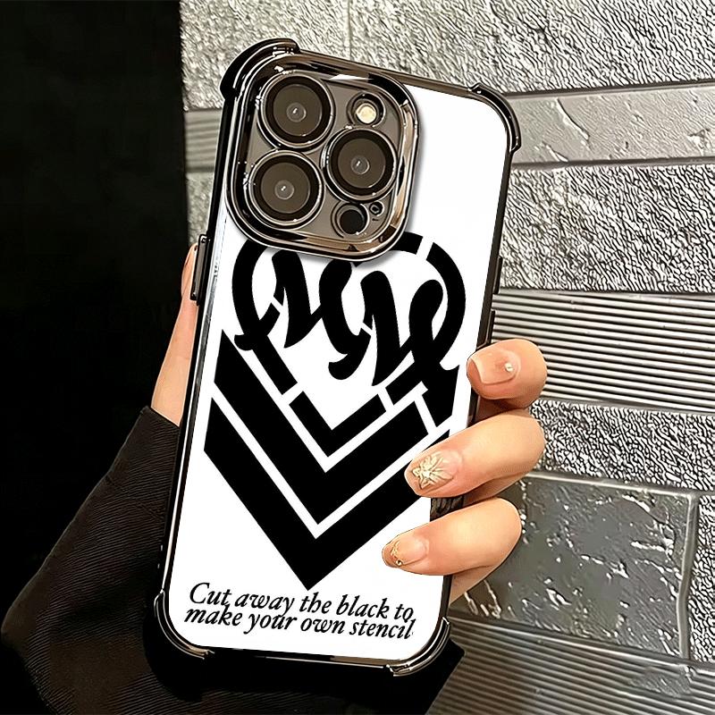 Motocross Metal Mulisha Soft Phone Case For iPhone 15 16 17 Air 14 Pro Max 16E Plus 13 12 Mini Plating Anti-Fall Fundas