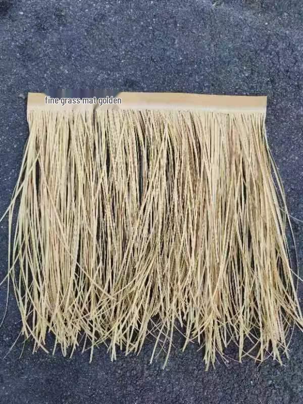 Simulated Fur Thatched Roof Roll for Gazebos and Houses