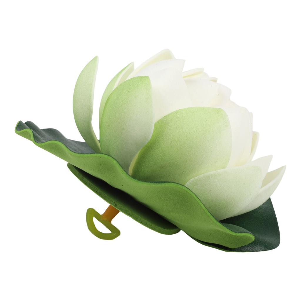 Accessories Artificial Lotus Fake Plant Pond Pool Simulation Flower Water Lily Wedding Yard Fish Tank Floating
