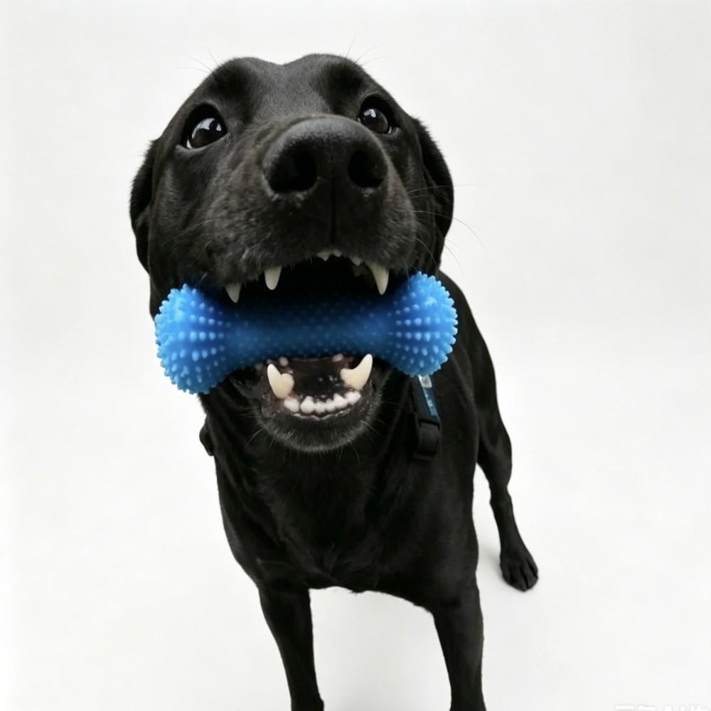 Bite-Resistant Dog Teething Stick Anti-choking Chew-resistant Pet Teeth Cleaning with Rope Dog Chew Stick Interactive Tug