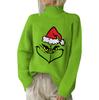 Julegensere for kvinner Strikkegenser Søt skjorte Høst Turtleneck Pullover Topper