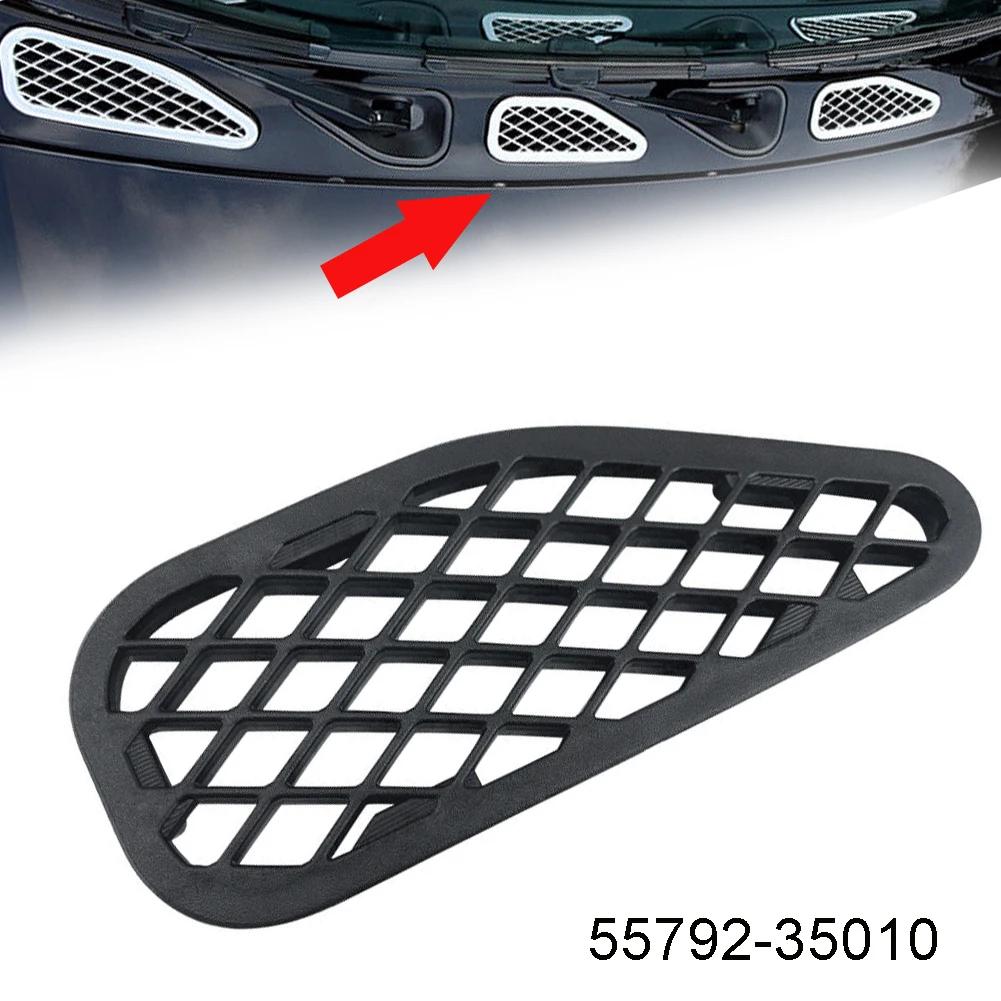 Black Heater Duct Hole Cover Air Cowl Grille 55791-35010 55792-35010 55793-35010 For TOYOTA For FJ CRUISER