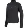 Reflective Comfortable Warm Long Sleeve Fleece Top Women Tops 2012D469-001