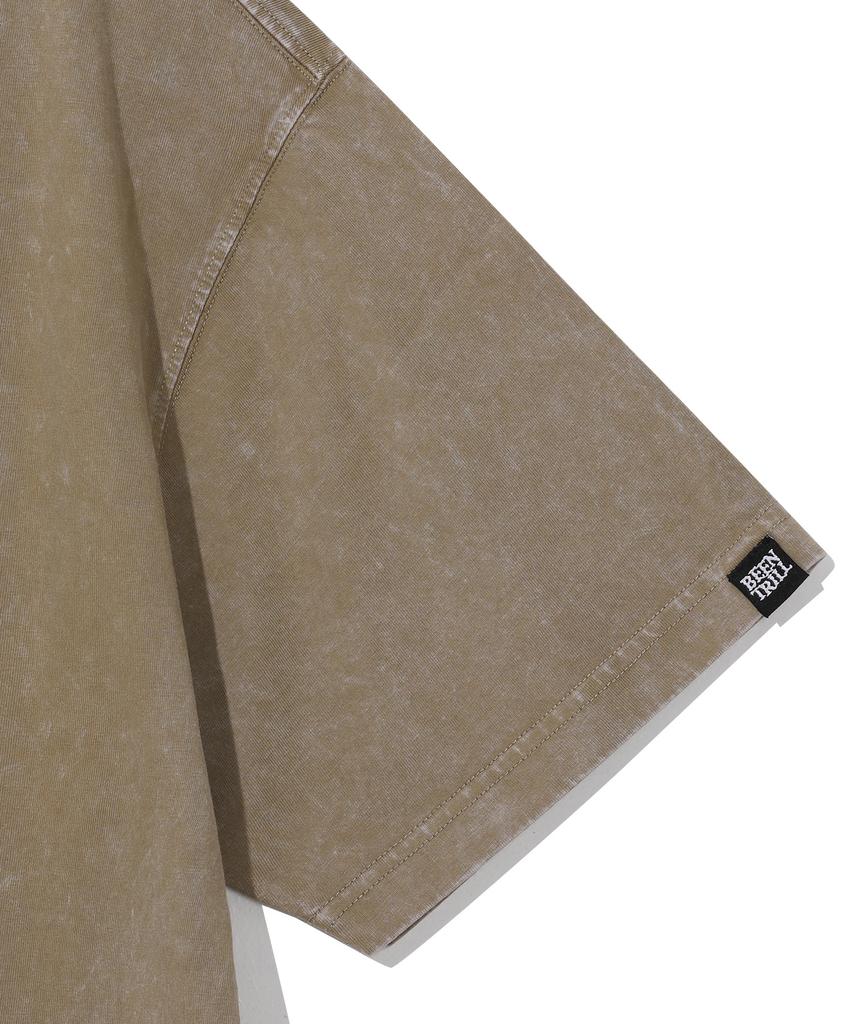 BEENTRILL Bny Pigment T-Shirt (Khaki)