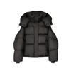 Down Jacket Women's Women's  Winter Fashion Hooded Thickened Puff-feel Bread Jacket
