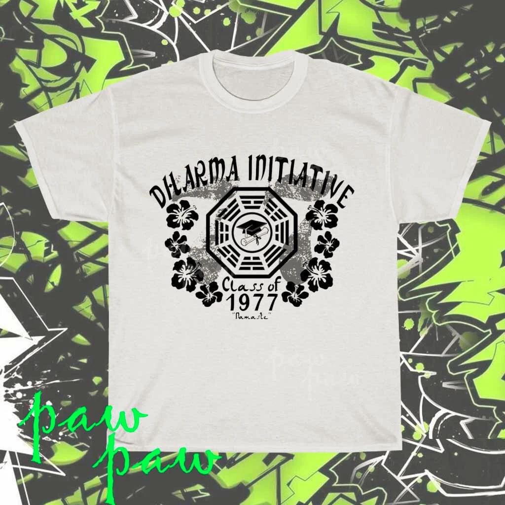 Brand New DHARMA Initiative 1977 TV Show American T-Shirt Funny Size S to 5XL S