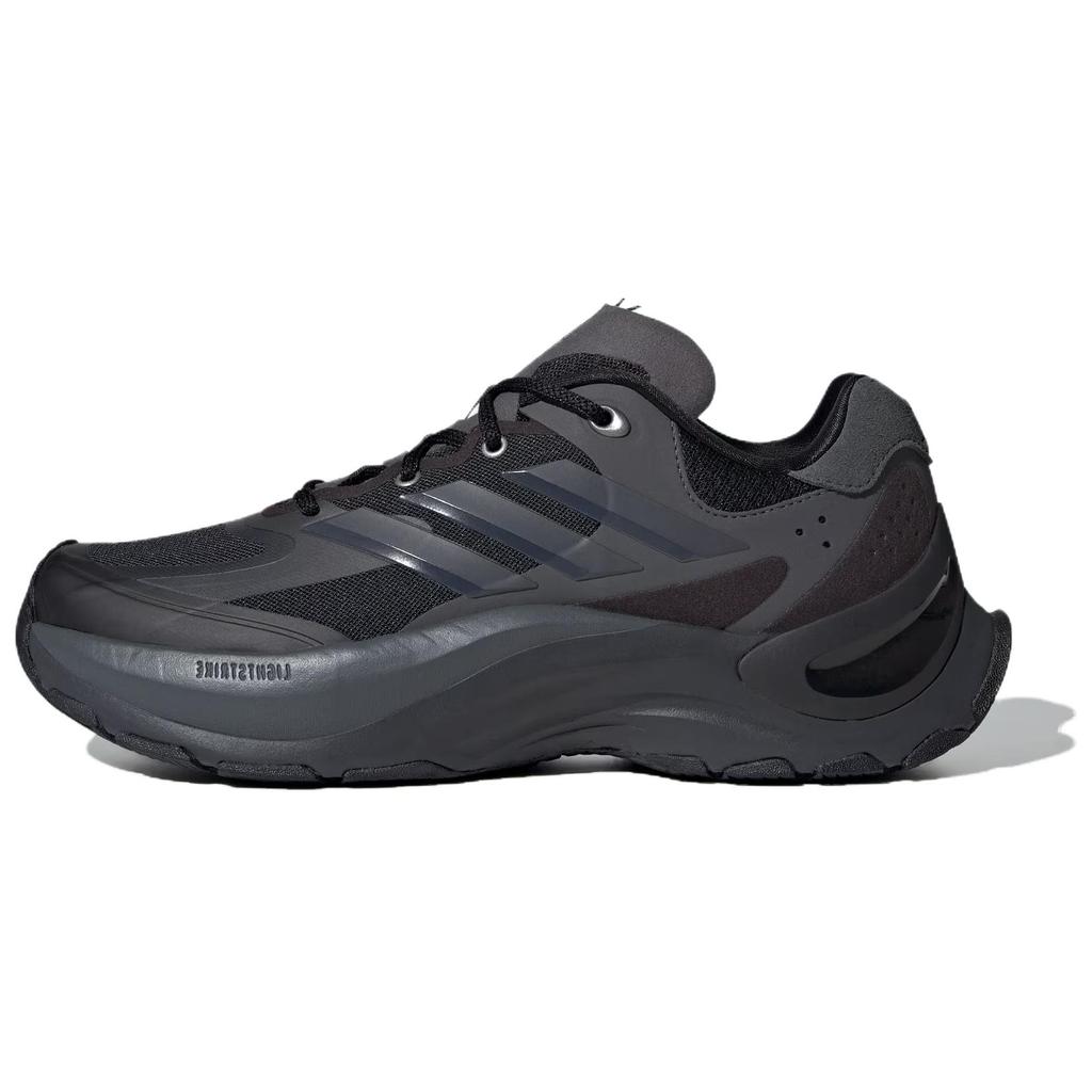 Adidas Maxxwavy Comfortable Versatile Low-Top Urban Commuting Running Shoes Unisex Sneakers Black JH9631
