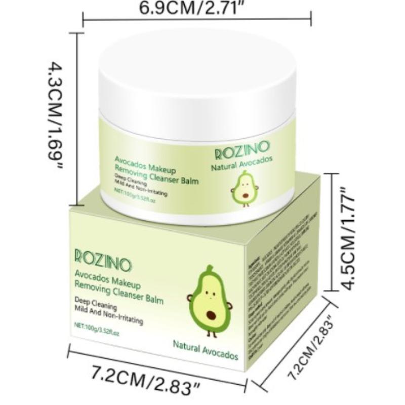 Avocado Makeup Remover Deep Cleaning Sensitive Skin Available Facial Eye And Lip Gentle Makeup Remover