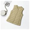 Womens Lightweight Down Vest Short Puffer Sleeveless Warm Inner Layer Winter Casual Wear