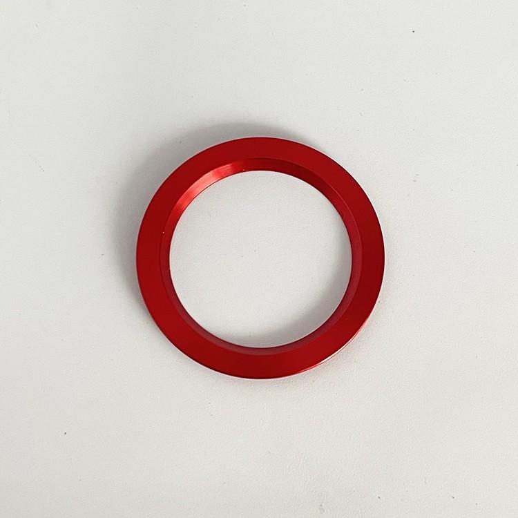 Für MG MG5 MG6 ZS HS Aluminiumlegierung Einknopf-Startverkleidung Zündschalter Dekorativer Ring Autoaufkleber Innenzubehör