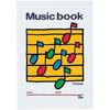 Music Book B5 5-line Score 8 Steps 18 Sheets X 20