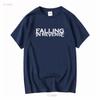 Falling in Reverse Logo T Shirt  Cotton Black Men S to 5XL NB1609 vintage Washed Unisex Stylish Top For Everyday Wear Casual