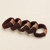 Seamless Hair Ties Elastic Headbands Made with Polyester and Spandex for All Hair Types Gentle on Hair No Breakage