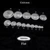 Wholesale Transparent clear Flat 25mm Round Glass Cabochons
