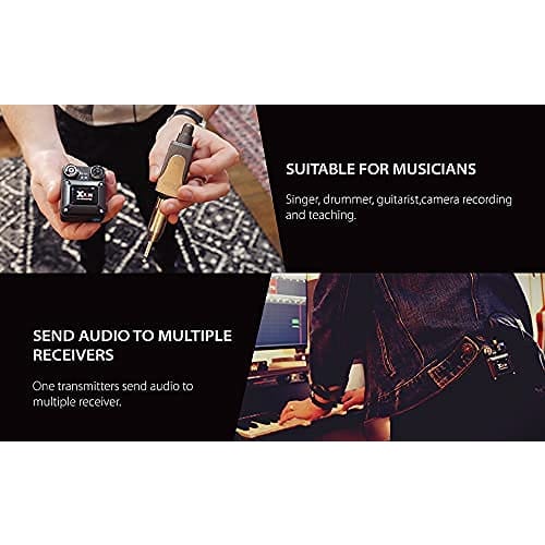XVIVE U4 In-Ear Monitor Wireless System (Receiver and Transmitter Set) XV-U4