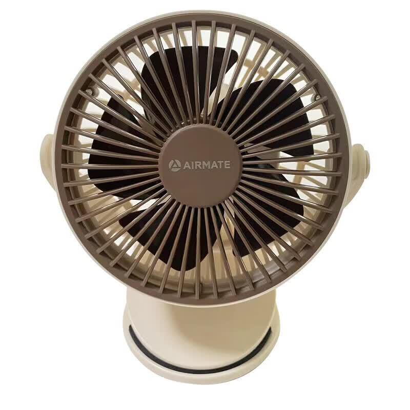 AIRMATE AH23-3 USB Rechargeable Clip Fan CN plug (adapter included)