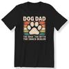 Dog Dad The Man Myth Snack Dealer Tshirt Gift for Dog Dad Shirt for Dog Lover Fathers Day Gift Streetwear Printed Oneck Tee