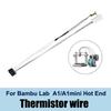 For Bambu Lab A1/A1 Mini Hotend Kit Fast Speed Printing Head Assembly Thermistor Heater 0.2/0.4/0.6/0.8mm Hardened Steel Nozzle
