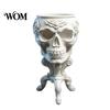 Halloween Party Dekoration Mini Gotischer Totenkopf Pflanztopf, 3D Gedruckter Gruseliger Blumentopf, Blumentopf Sukkulenten Pflanzen Behälter, Schreibtisch für Behälter