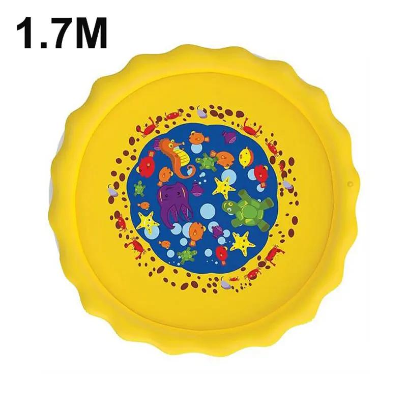 

170CM Kids Paddling Pad Inflatable Water Jet Swimming Pool Summer Beach Outdoor Games Toy Lawn Swimming Pool Mat Kids Toys