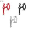 Multiple Colors Aluminum Alloy Bicycle Water Bottle Cage Adapter, Universal Motorcycle Kettle Rack Mount for Bike Scooter[YY9]