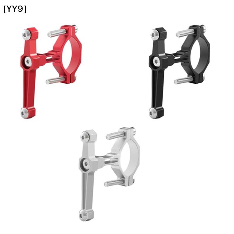 Multiple Colors Aluminum Alloy Bicycle Water Bottle Cage Adapter, Universal Motorcycle Kettle Rack Mount for Bike Scooter[YY9]