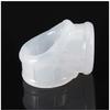 Soft Silicone Cock Cage Penis Rings Scrotum Testis Restraint Erection Lasting Time Male Delay Ejaculation Adult Sex Toy For Men